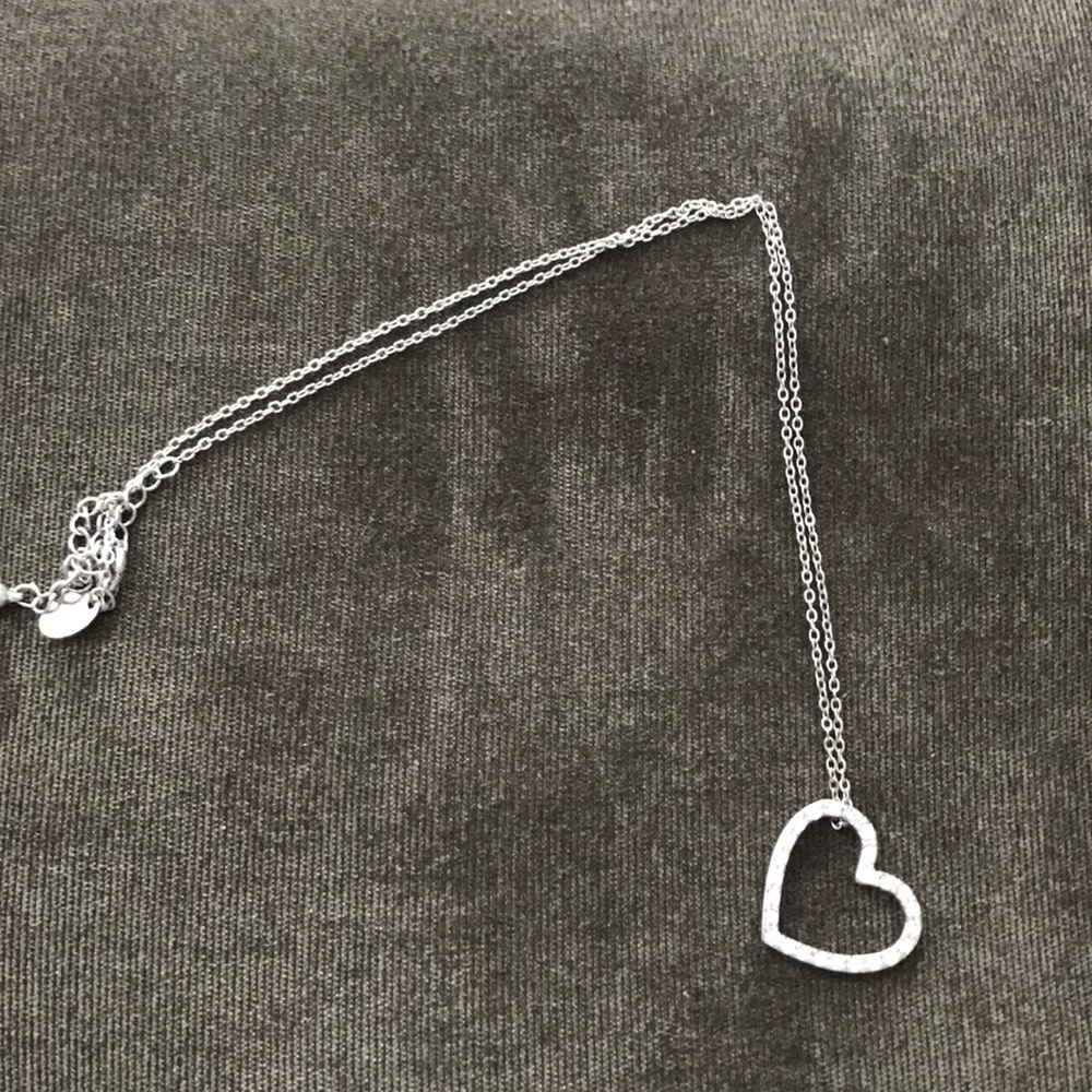 Lia Sophia heart charm necklace